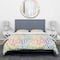 Designart 'Collection of Paint Splash Watercolor Drops' Modern & Contemporary Bedding Set - Duvet Cover & Shams